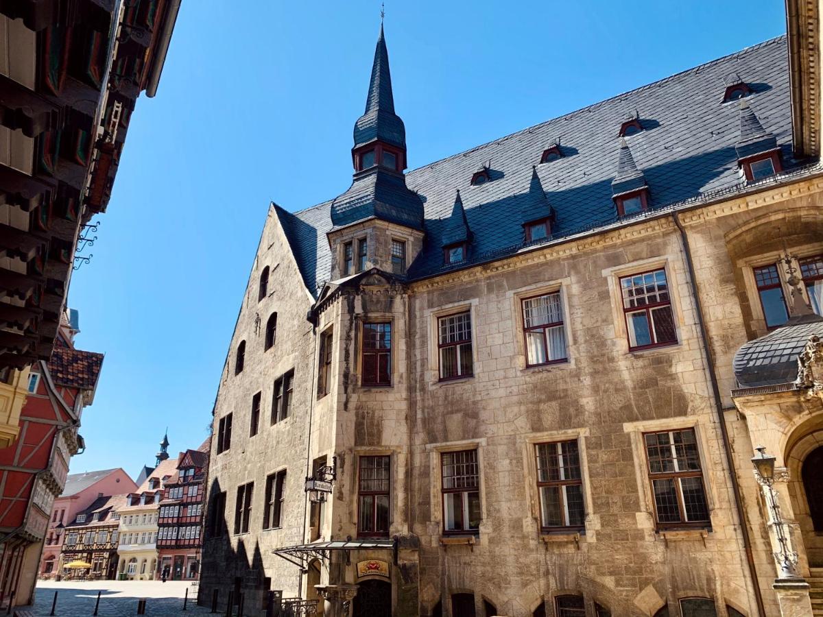 Ferienwohnungen An Der Blasiikirche Quedlinburg Bagian luar foto