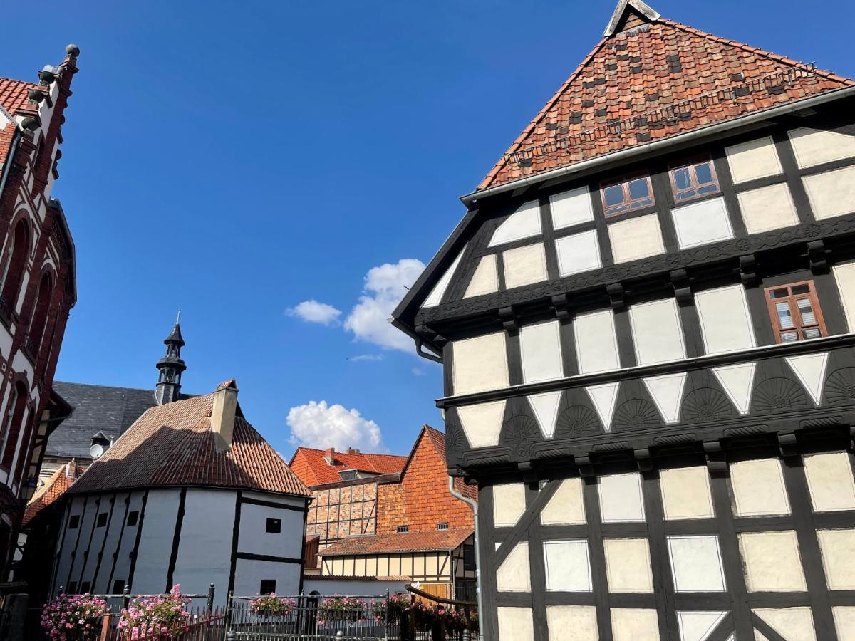 Ferienwohnungen An Der Blasiikirche Quedlinburg Bagian luar foto