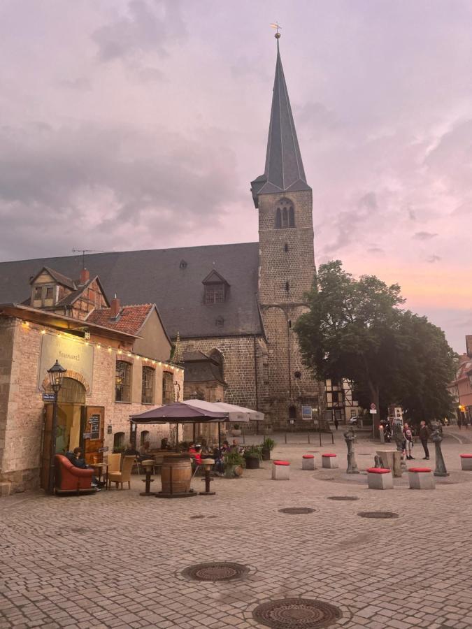 Ferienwohnungen An Der Blasiikirche Quedlinburg Bagian luar foto