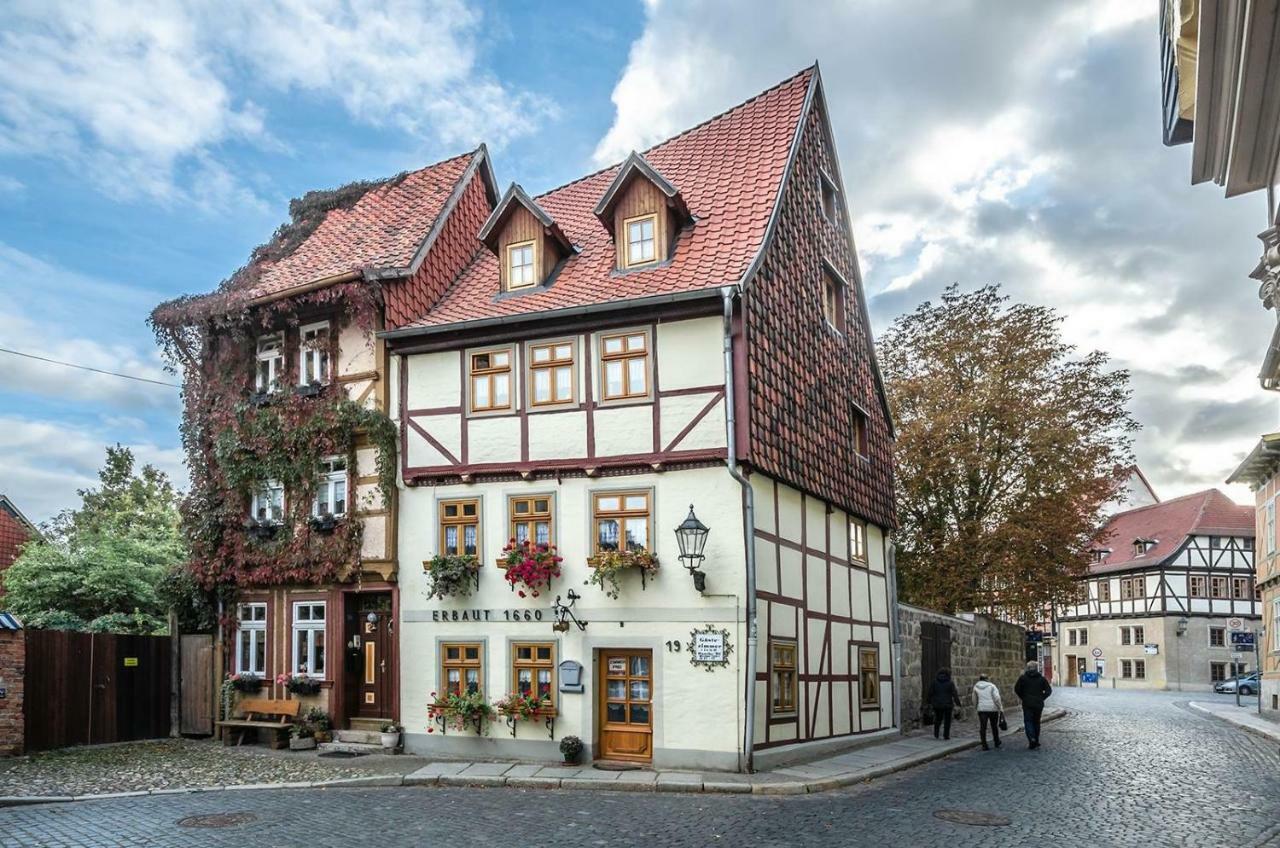 Ferienwohnungen An Der Blasiikirche Quedlinburg Bagian luar foto