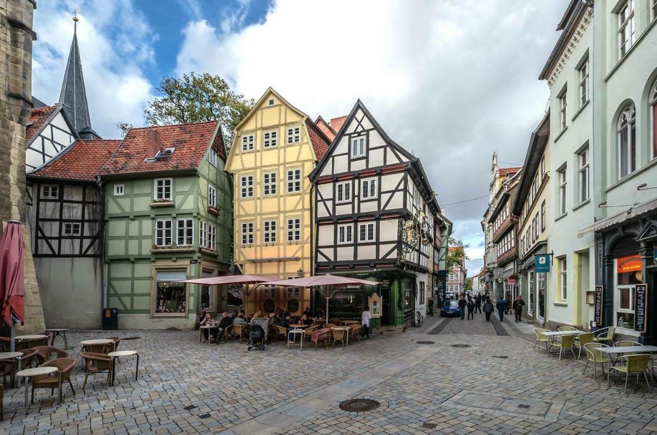 Ferienwohnungen An Der Blasiikirche Quedlinburg Bagian luar foto