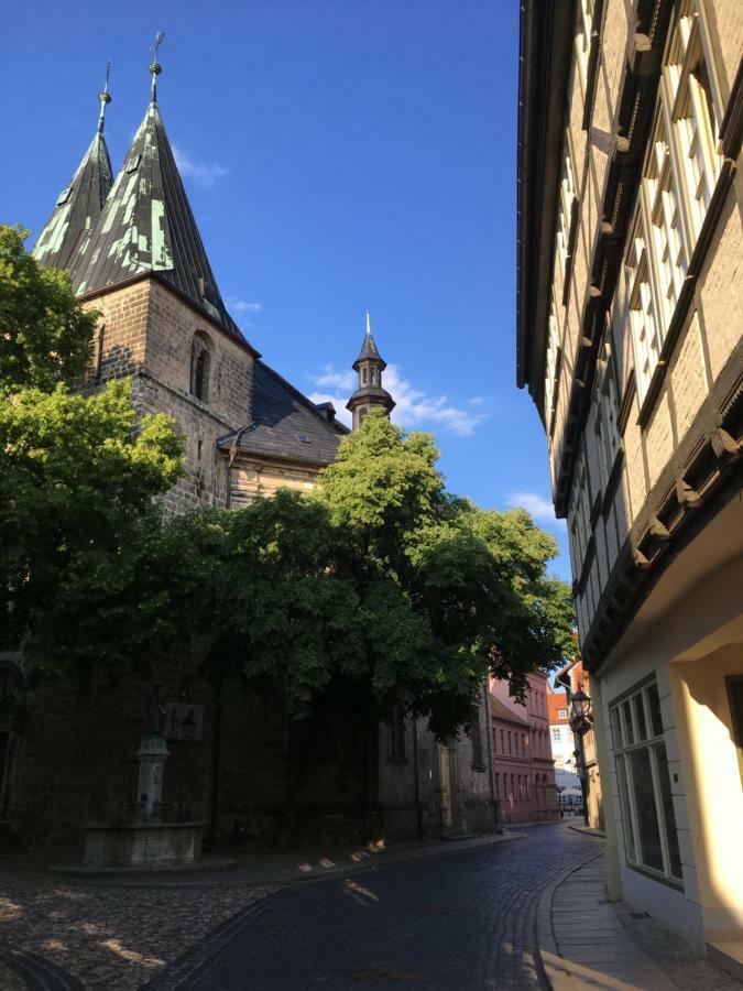 Ferienwohnungen An Der Blasiikirche Quedlinburg Bagian luar foto