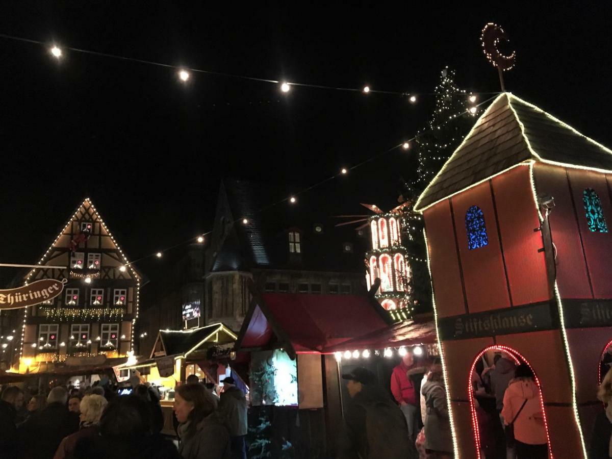 Ferienwohnungen An Der Blasiikirche Quedlinburg Bagian luar foto