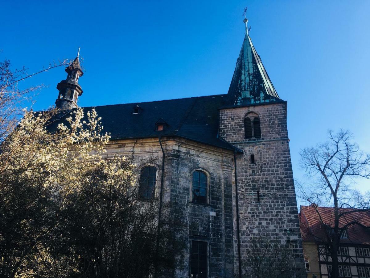 Ferienwohnungen An Der Blasiikirche Quedlinburg Bagian luar foto